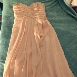 David's Bridal Bridesmaid Dress!!